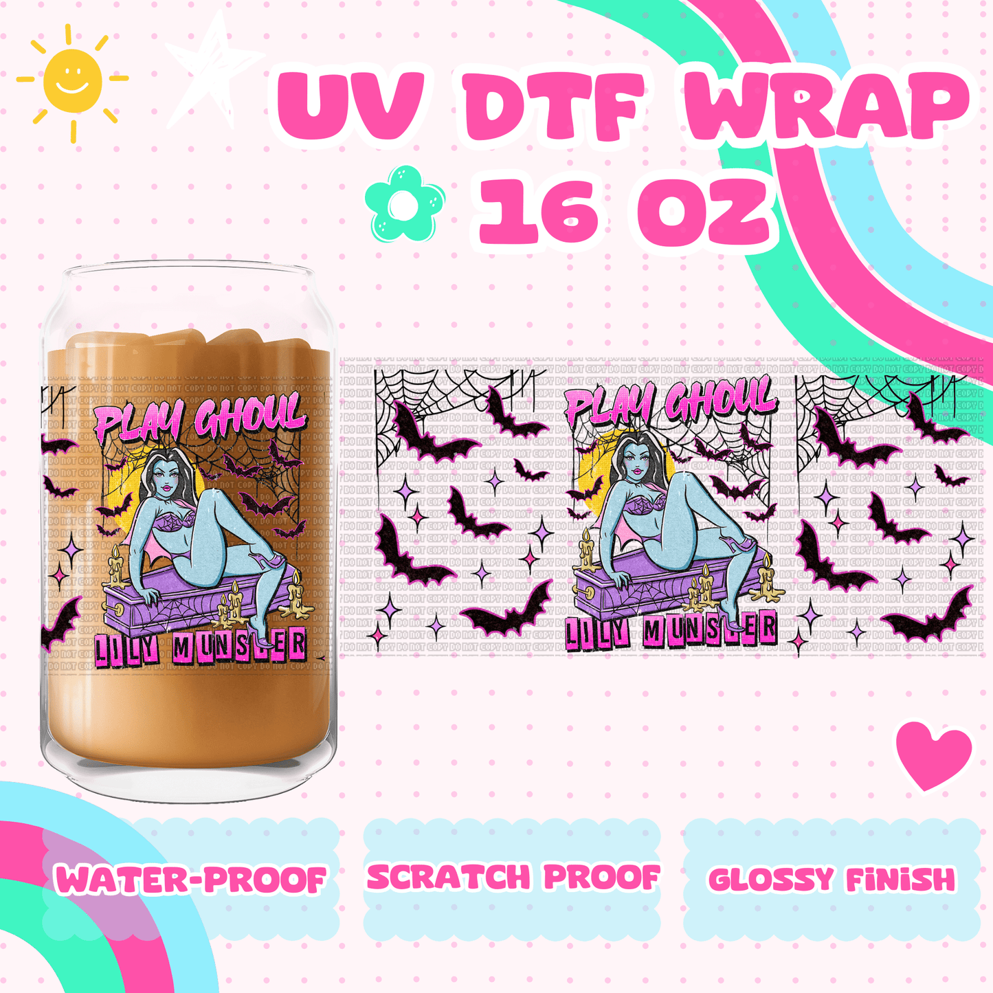 PLAY GHOUL- UV DTF