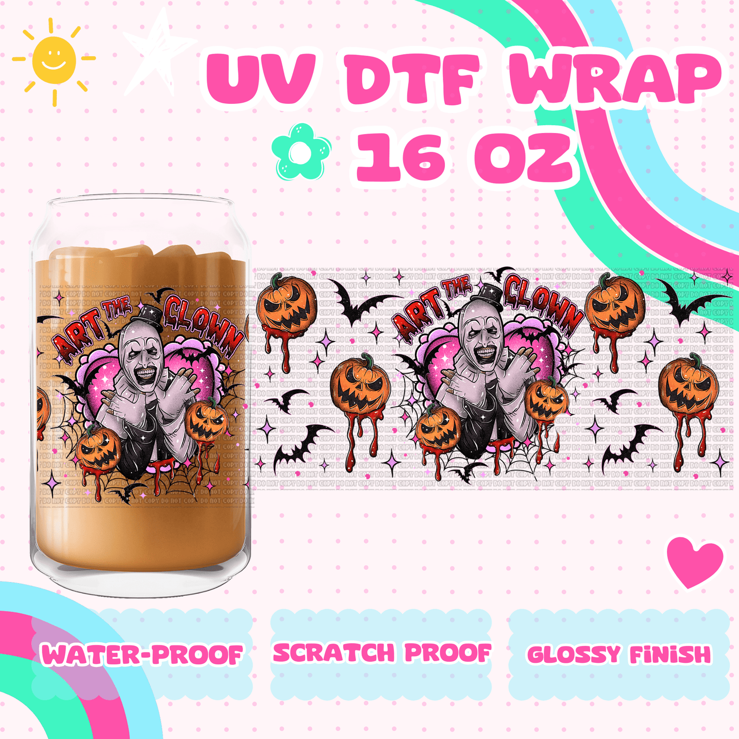 CLOWN-UV DTF