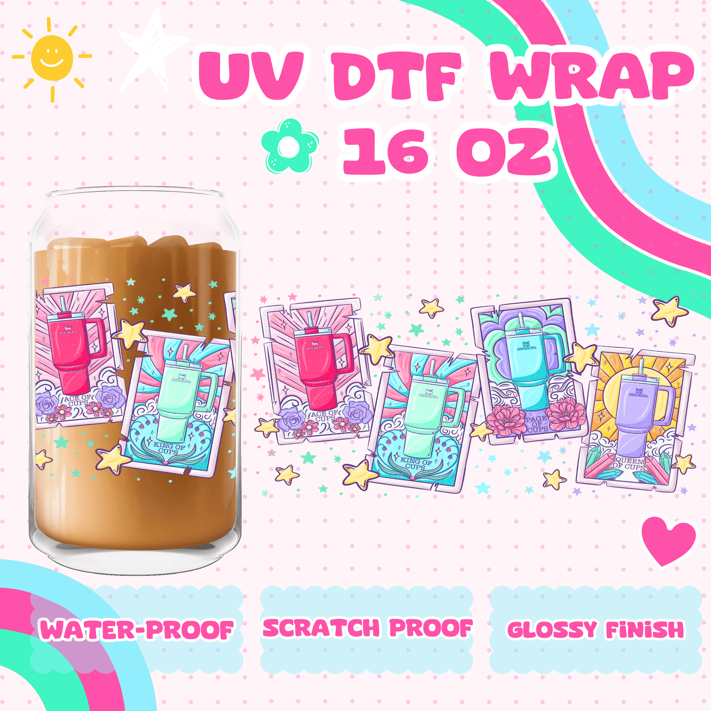 STANLEY CARDS-UV DTF