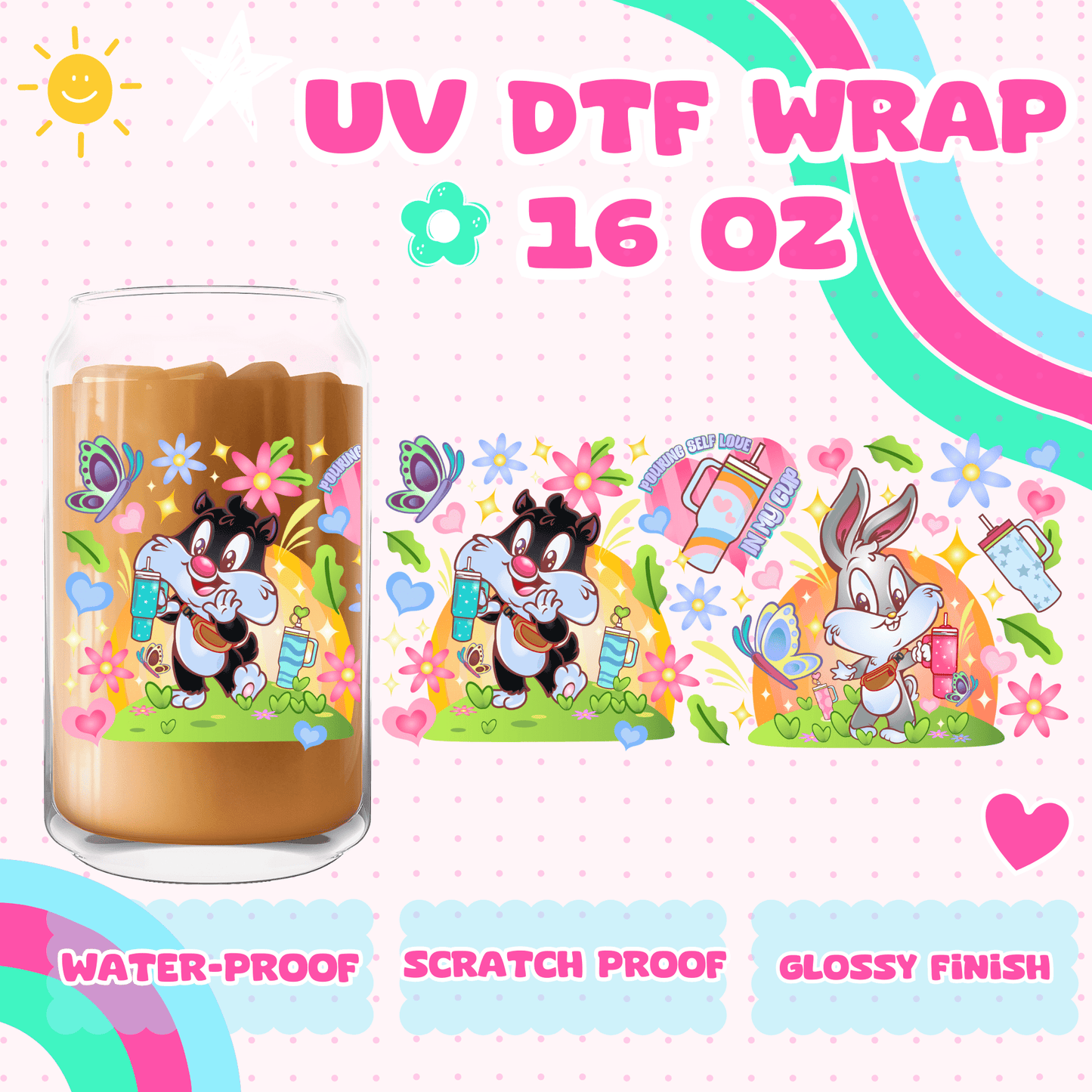 BABY TOONS- UV DTF