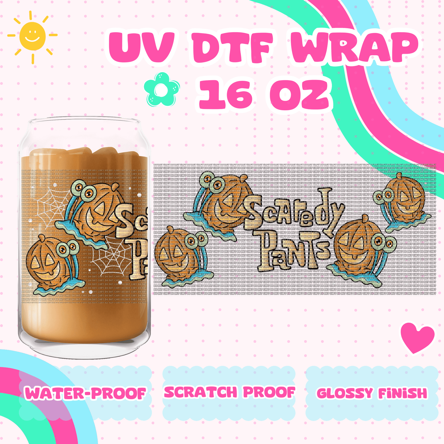 SPOOKY GARY- UV DTF