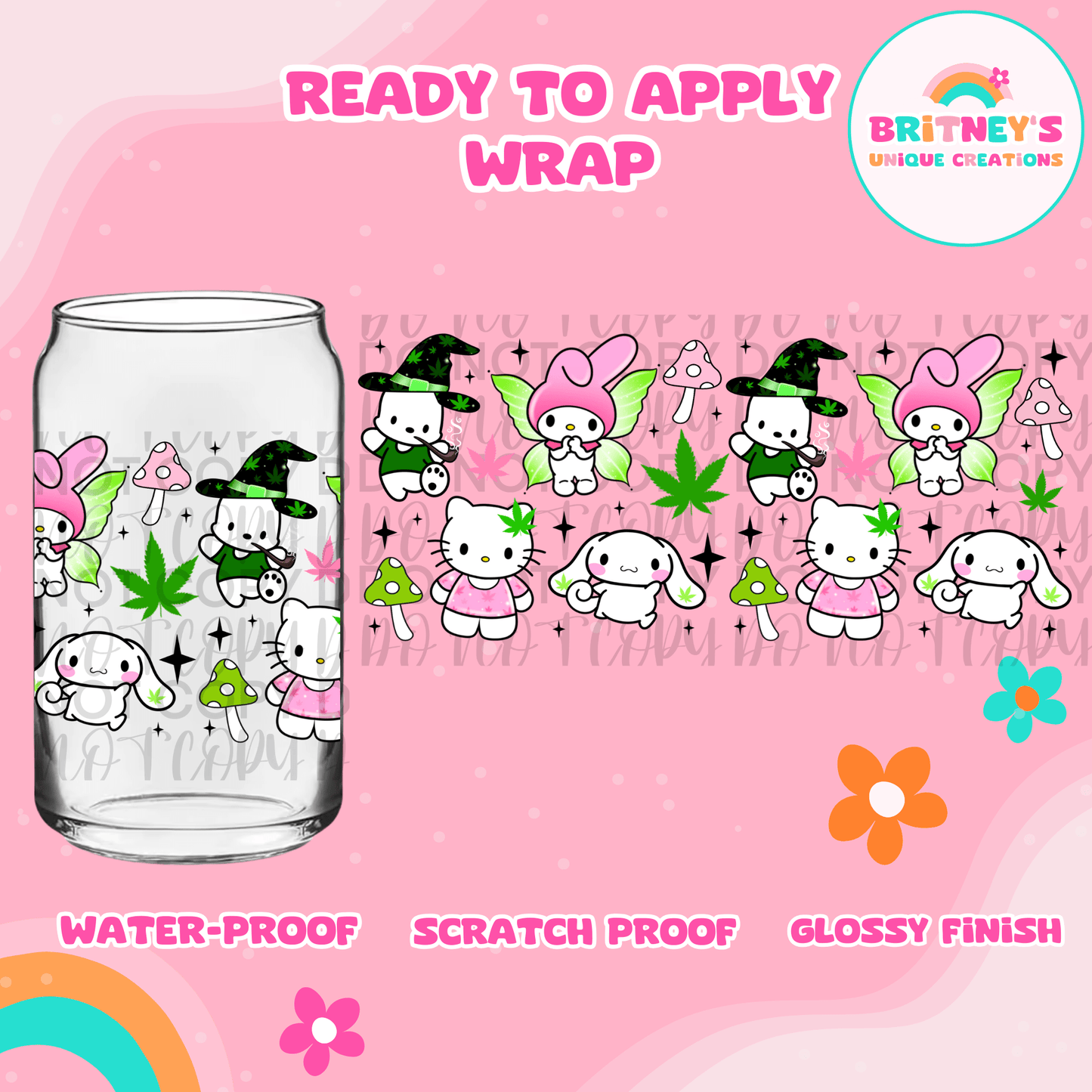 UV DTF- SANRIO FAIRIES