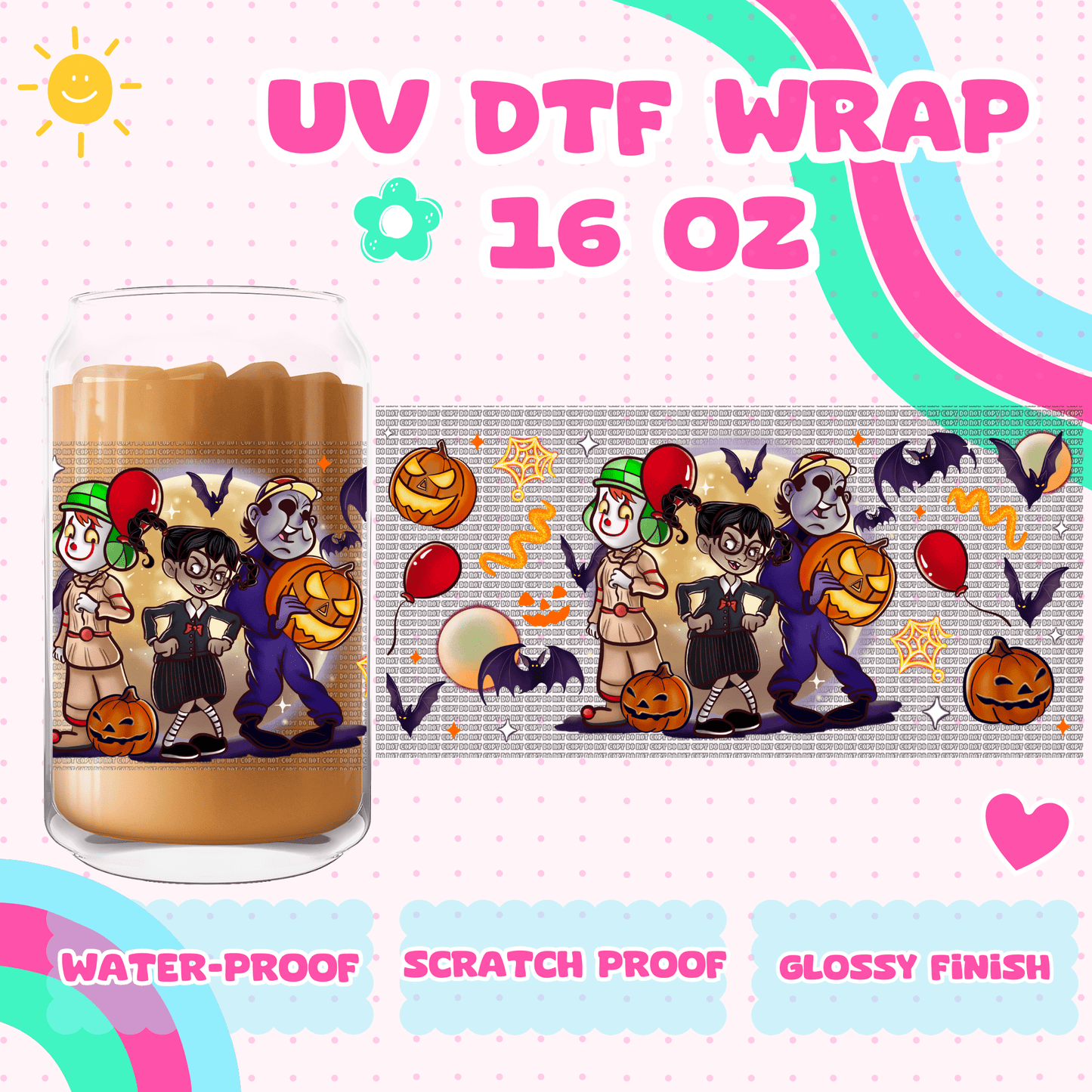 CHAV SPOOKS- UV DTF