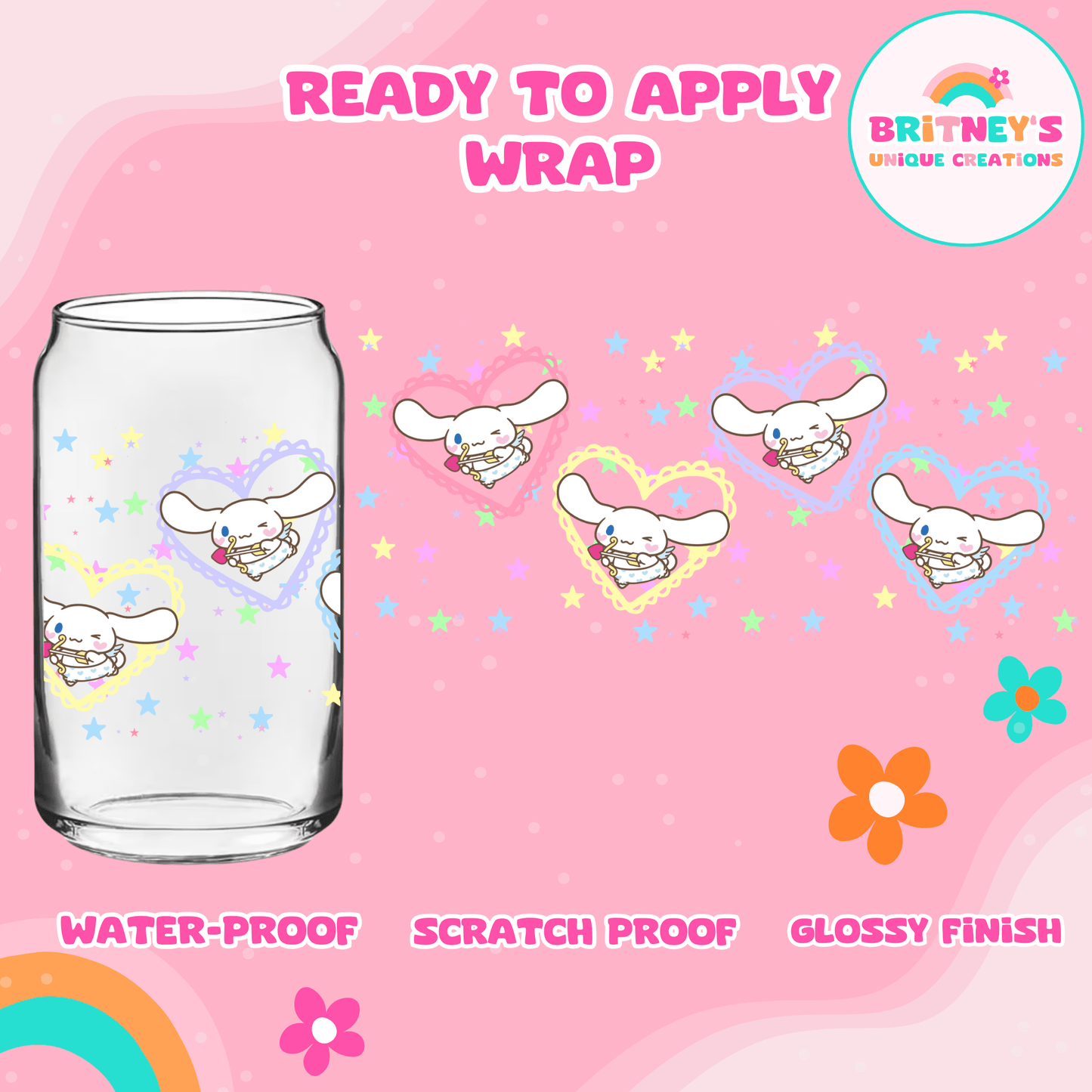 UV DTF ~ Cinnamoroll Valentines