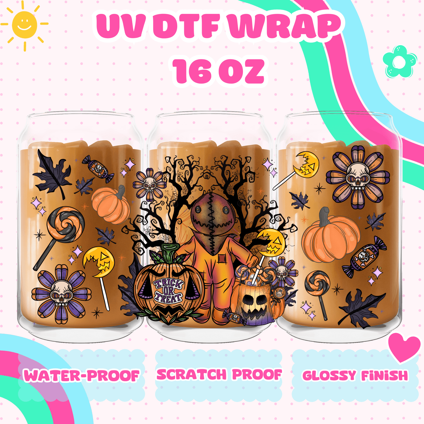 SAM SPOOKS- UV DTF