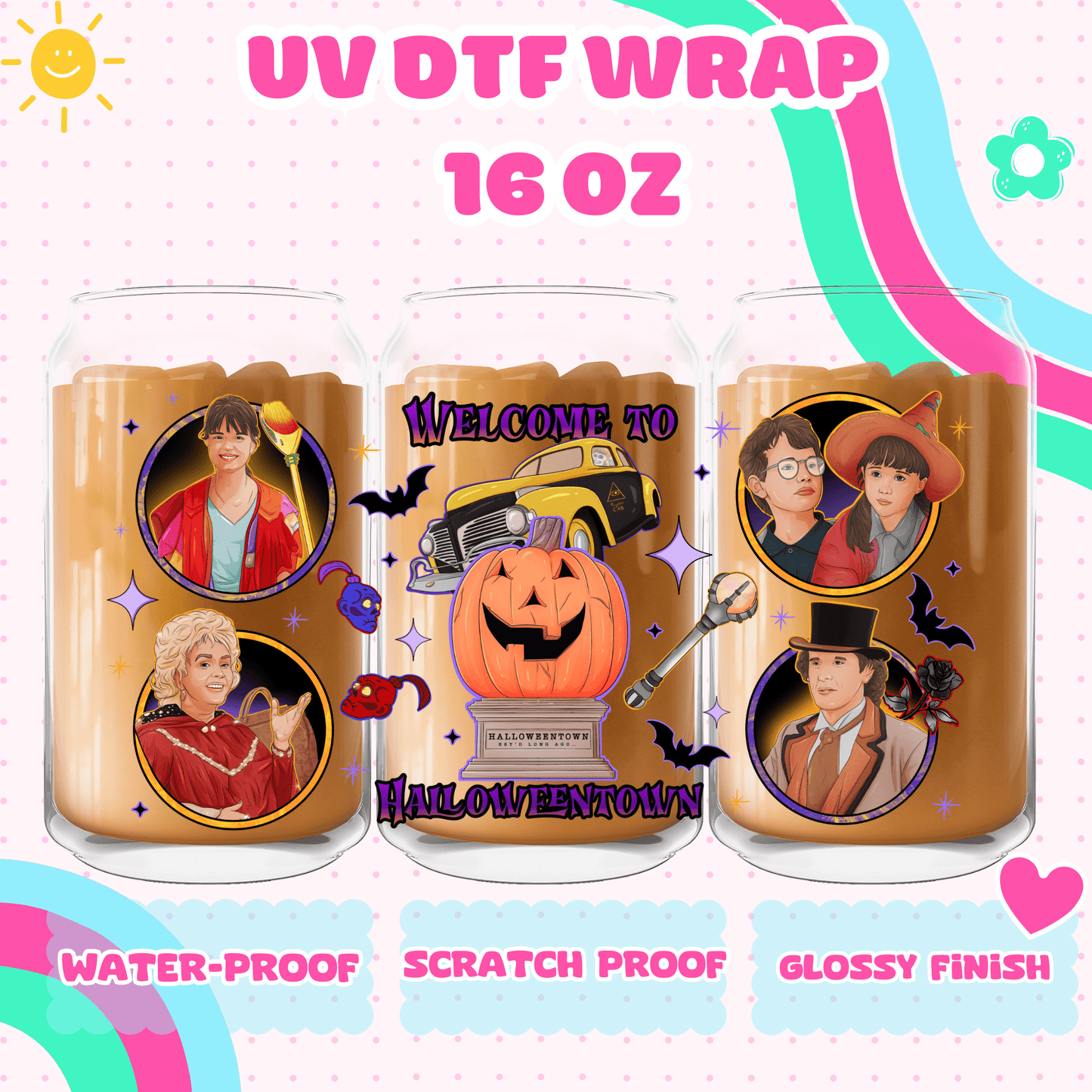 H TOWN- UV DTF