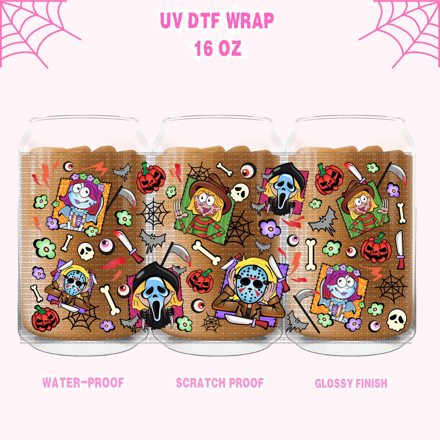 SPOOKY LIZZEY- UV DTF
