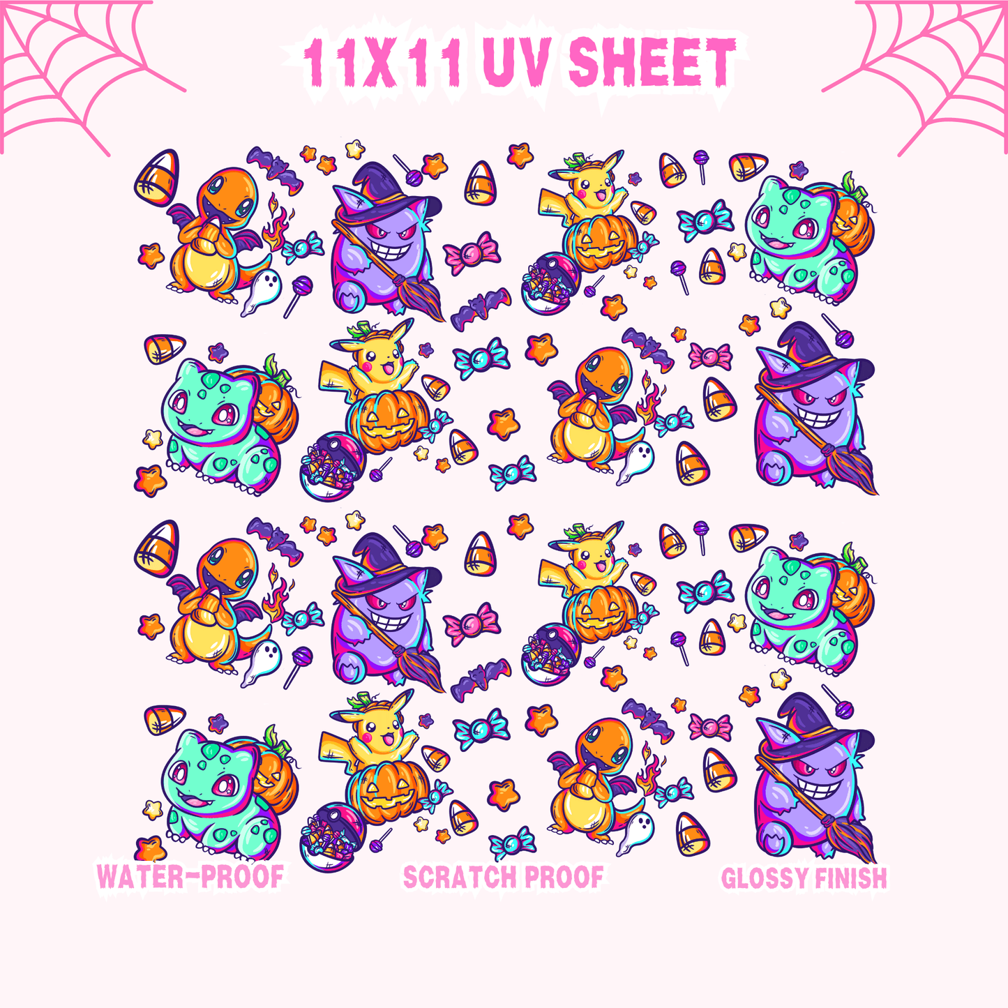POKE SHEET - UV DTF