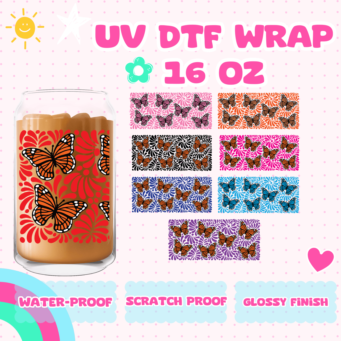 Butterfly Talaveras-UV DTF