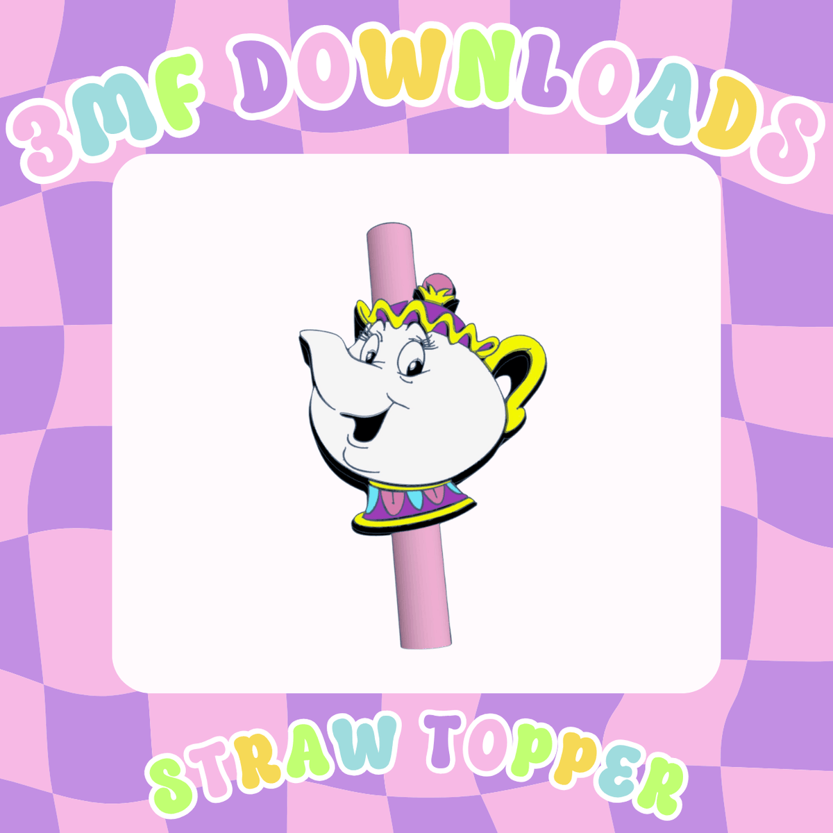 #004 STRAW TOPPER