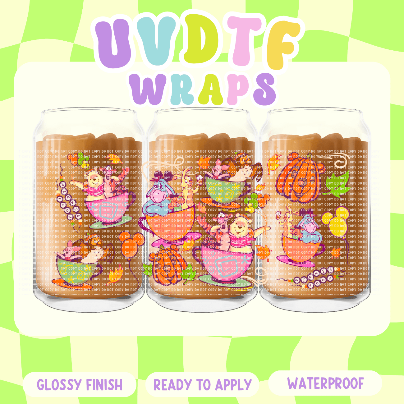 FALL POOH CUPS