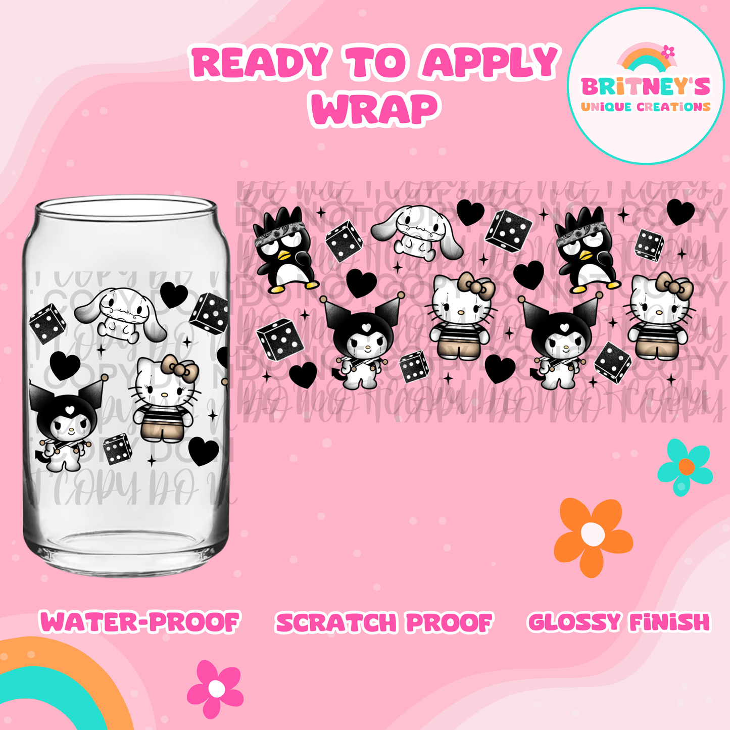 UV DTF ~SANRIO PUPPETS