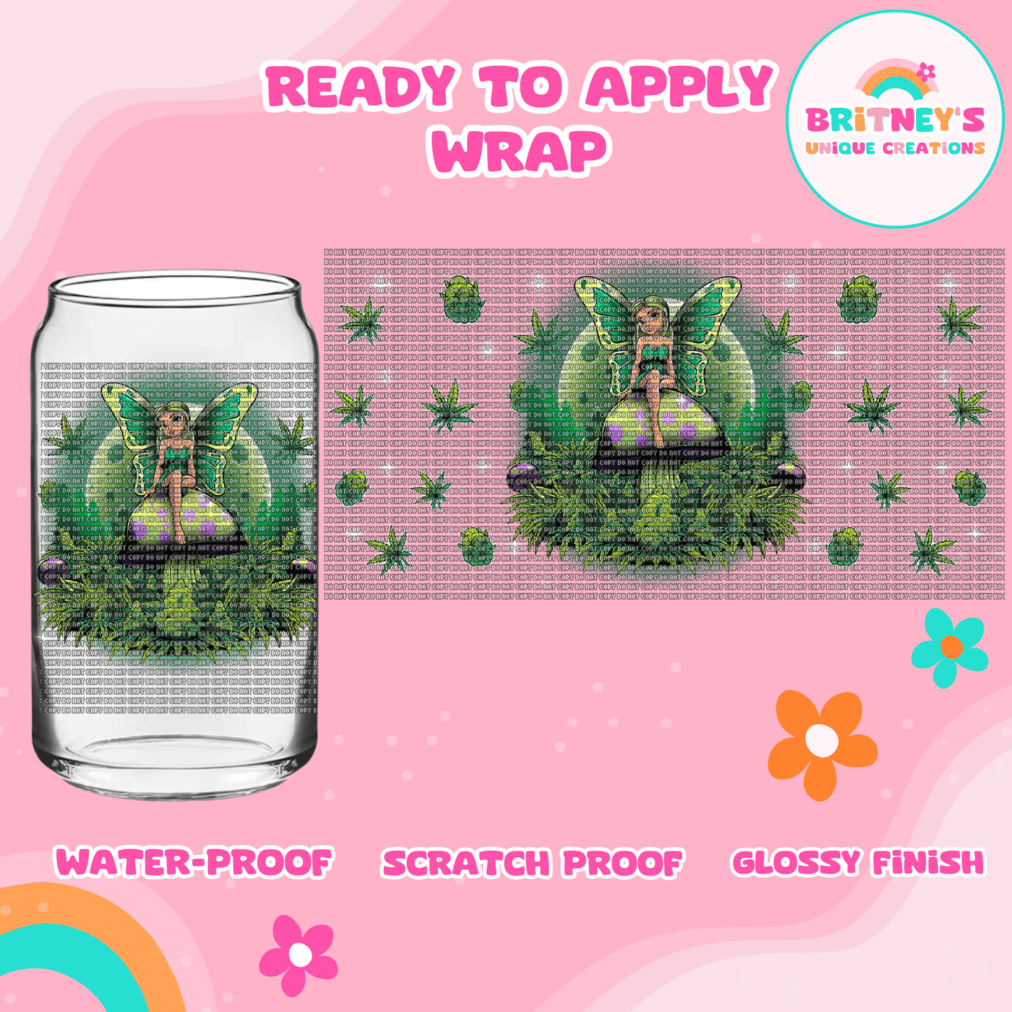 UV DTF -EXCLUSIVE MUSHROOM FAIRY