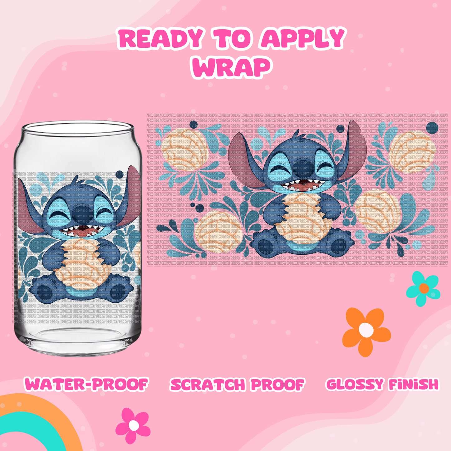 UV DTF STITCH CONCHAS