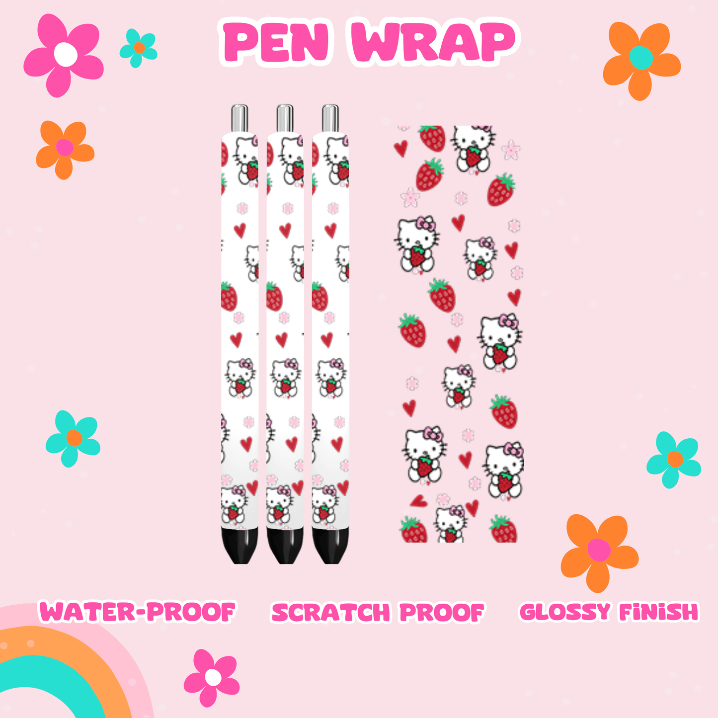 UV PEN WRAP HK STRAWBERRY