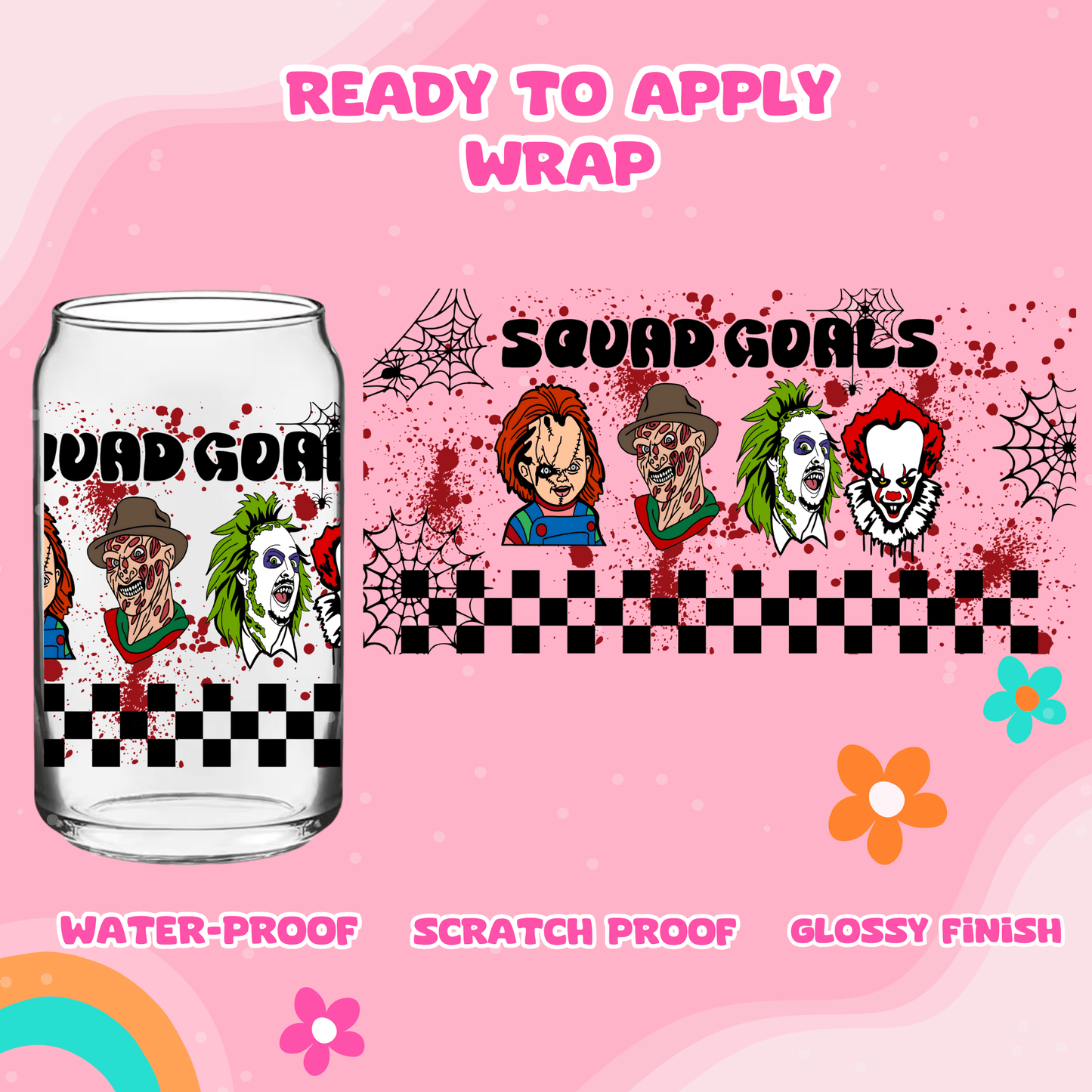 UV WRAP SPOOKY SQUAD