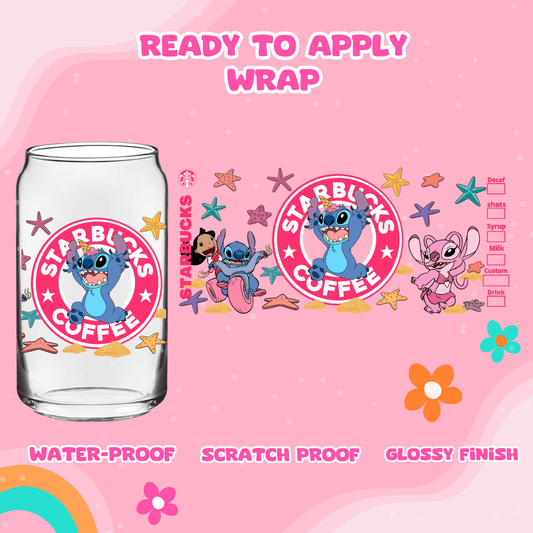 U V DTF STITCH STARBS