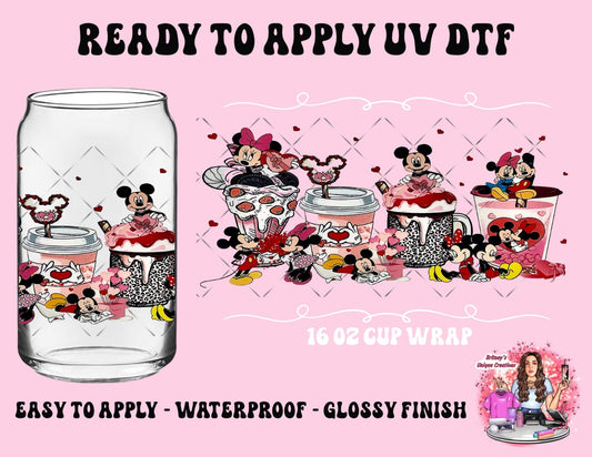 UV dtf | glass can wrap |  libbey glass wrap