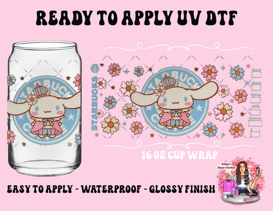 UV dtf | glass can wrap |  libbey glass wrap|  Cinn