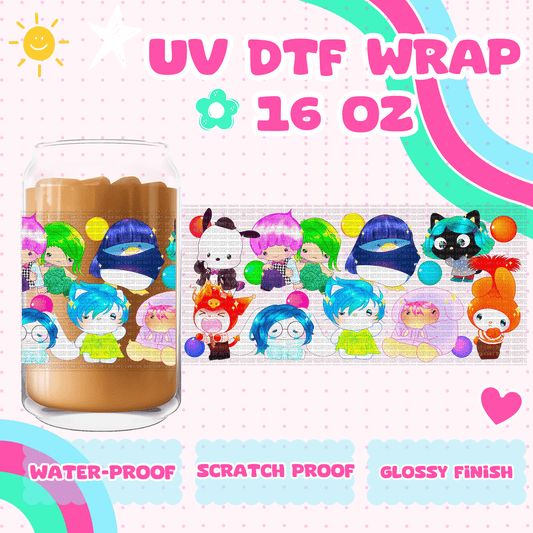 EXCLUSIVE-Inside out kawaii- uv dtf