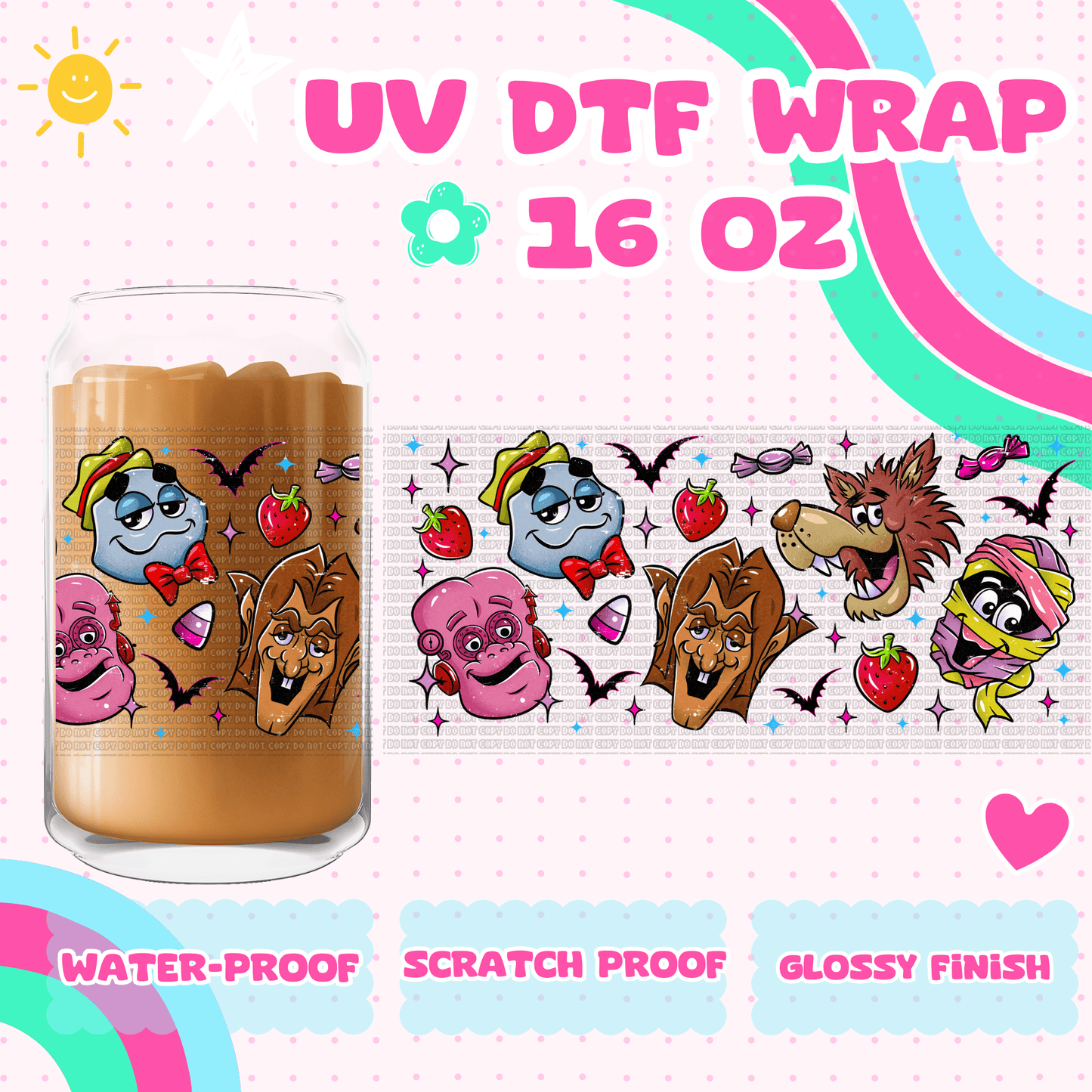 MONSTER CEREAL- UV DTF