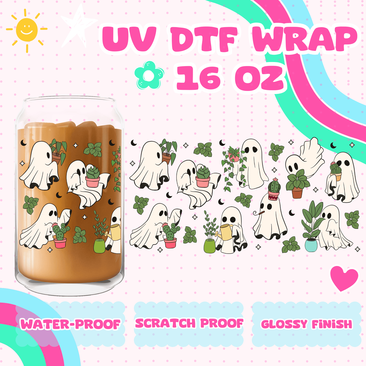 GHOST PLANT LOVER- UV DTF