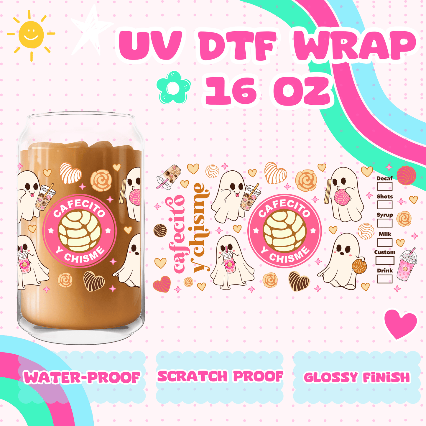 CONCHA STARBIE- UV DTF