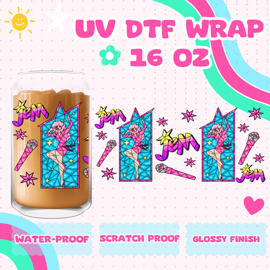 SINGER STAINGLASS - UV DTF