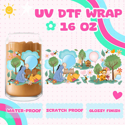 POOH BABIES-UV DTF