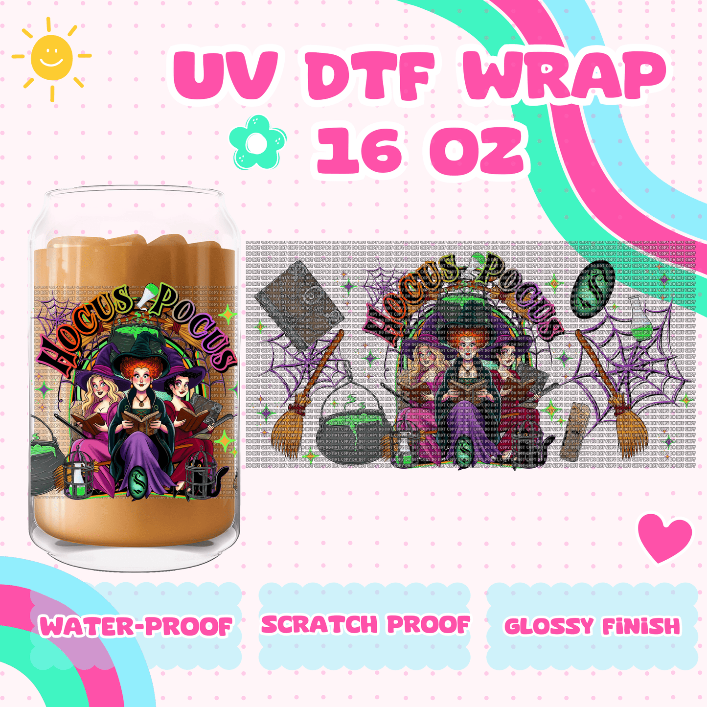 HOCUS POCUS- UV DTF