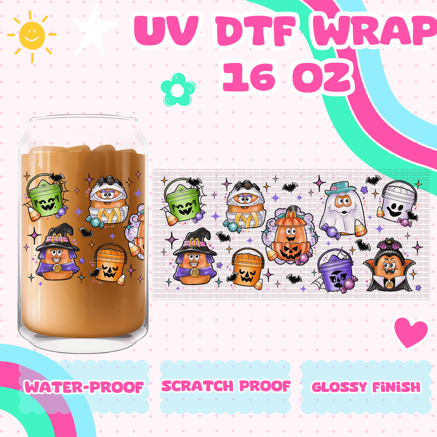 SPOOKY BUCKETS-UVDTF