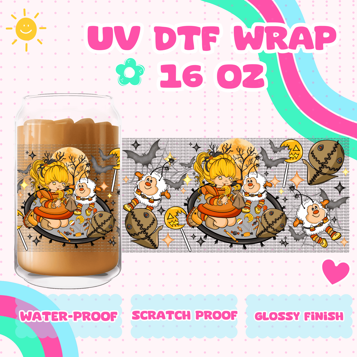 RAINBOWB SPOOKY- UV DTF
