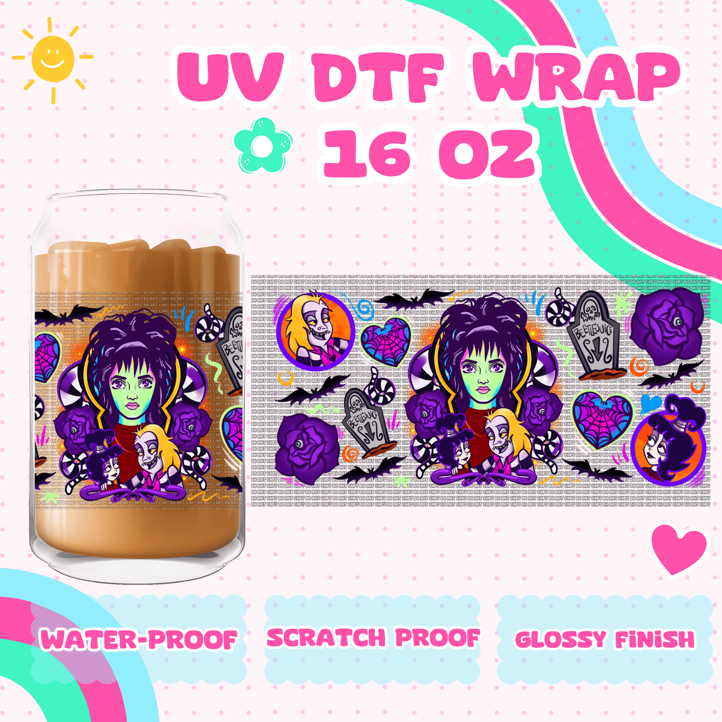 BEETLE GIRL- UV DTF