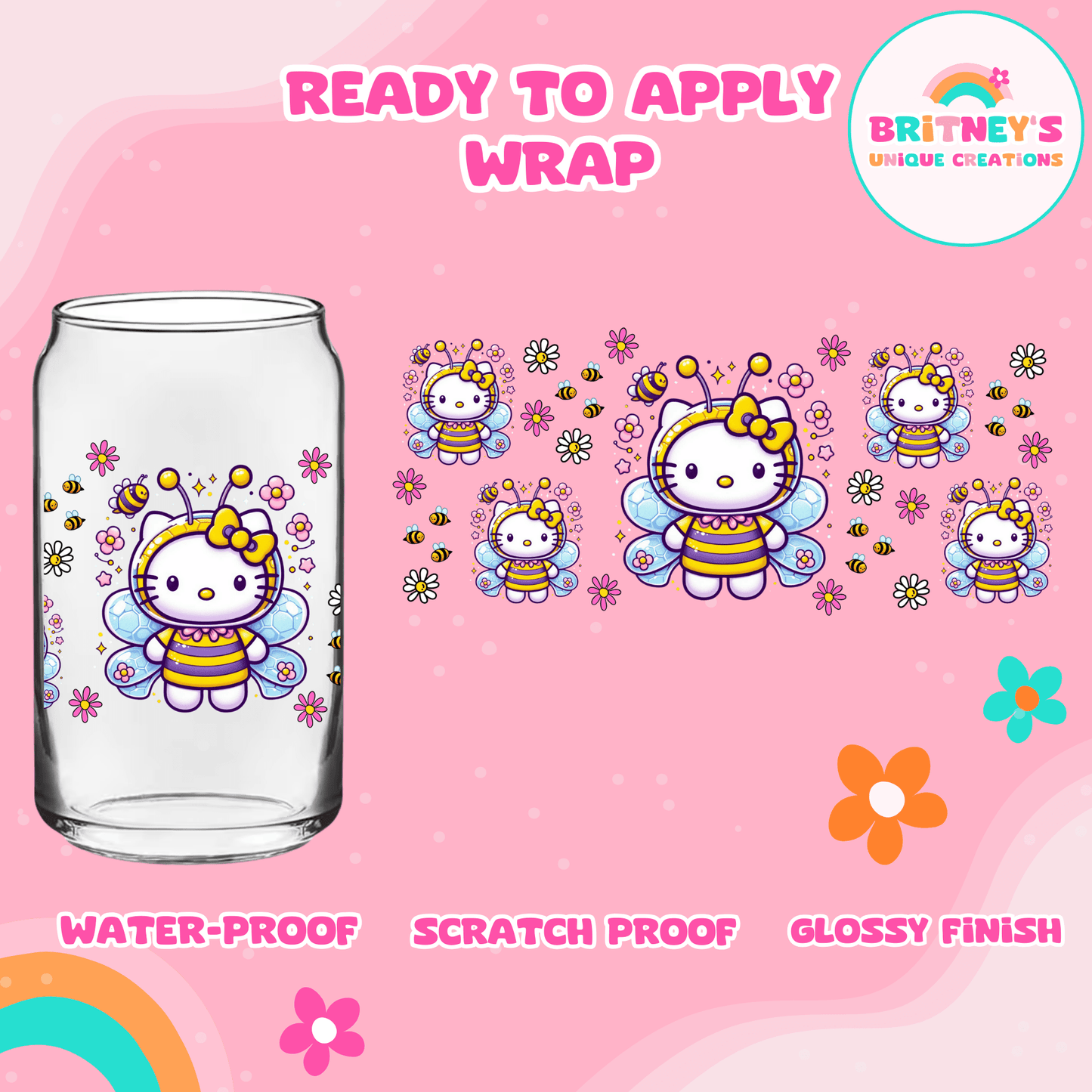 UV DTF- SPNG KITTY