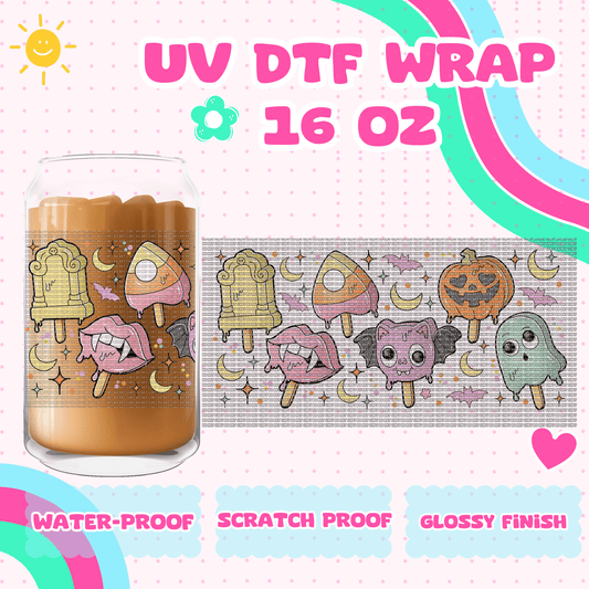 HALLOWEEN SNACK POP -UV DTF