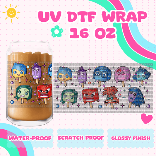 EMOTIONAL POPS -UV DTF