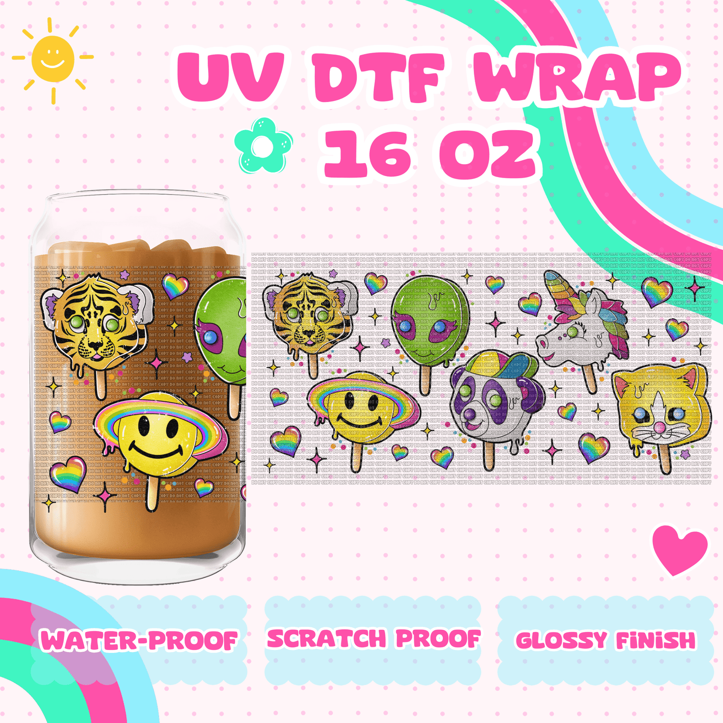 LISA POPS-UV DTF