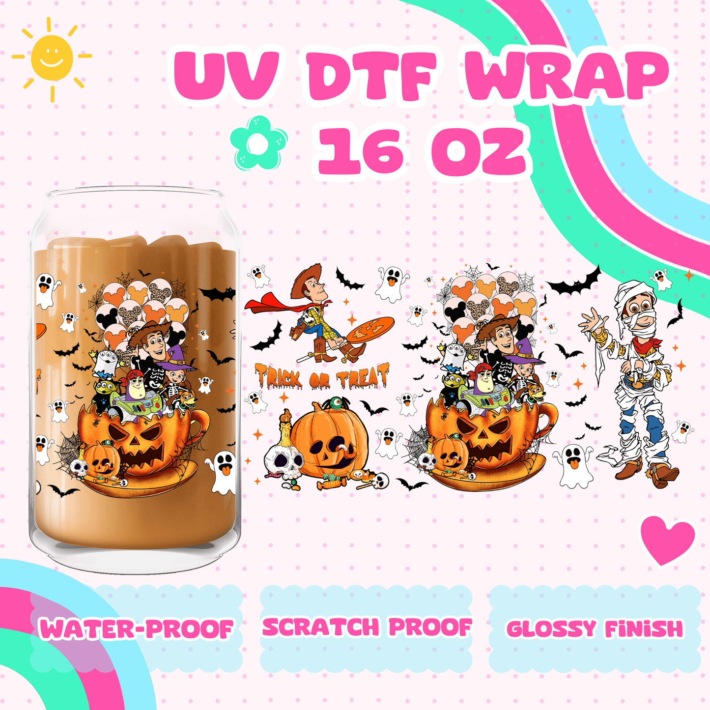 TOY S HALLOWEEN-UV DTF