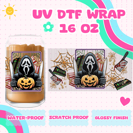 SCREAM MOVIE- UV DTF