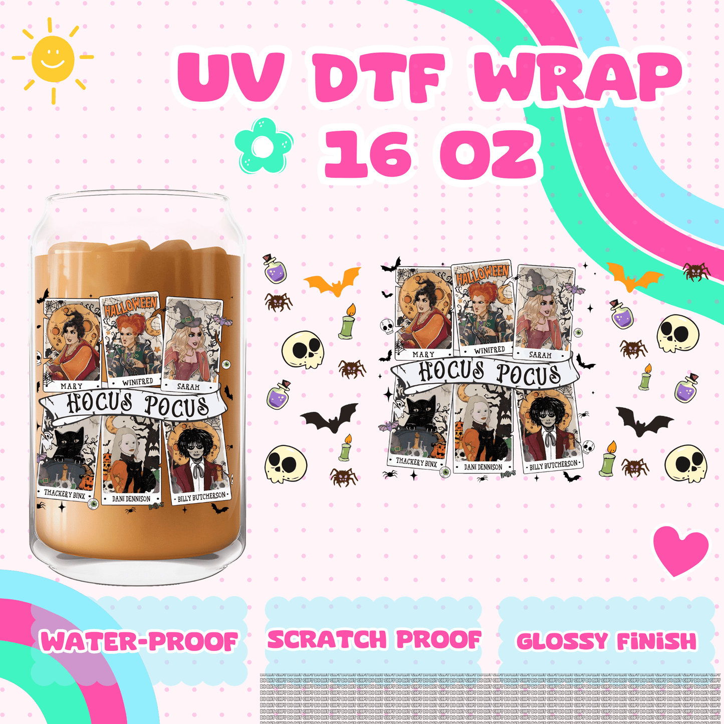 HOCUS POCUS-UV DTF