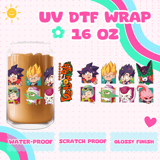 DRGN BALL- UV DTF