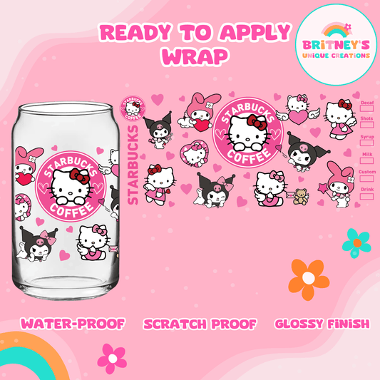 UV DTF ~ KITTY STARBIES