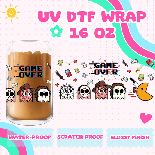 PAC MAN SPOOKY- UV DFT