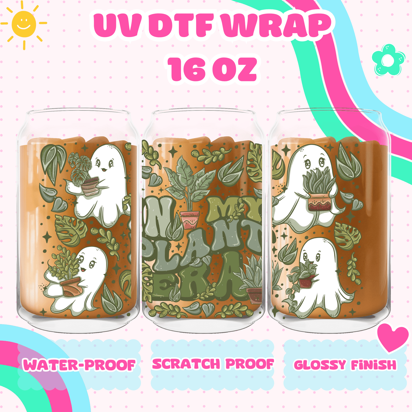 GHOST PLANT LOVER - UV DTF