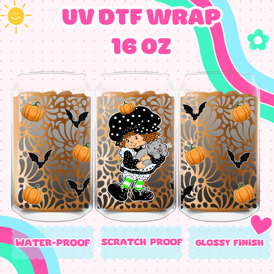 STRAWBERRY TALAVERAS HALLOWEEN- UV DTF