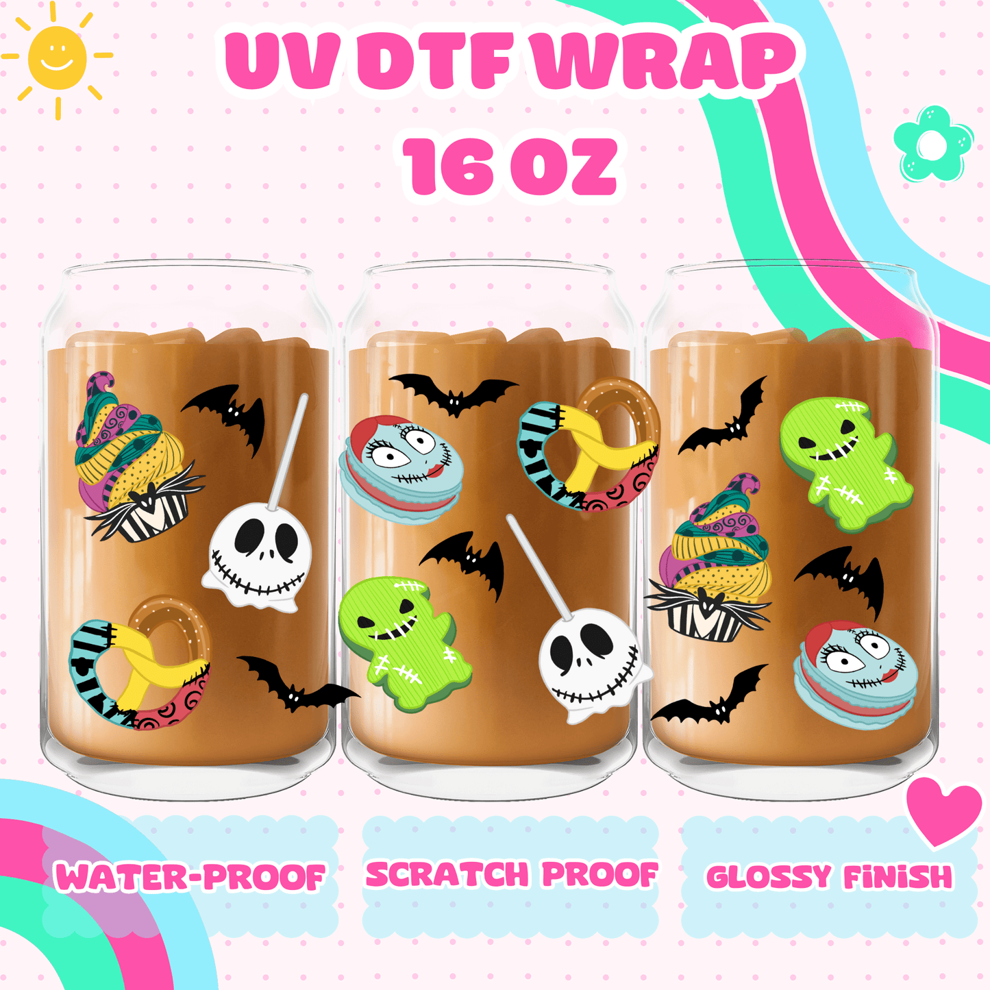 NBC SNACKS- UV DTF