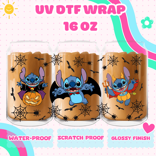 STITCH HALLOWEEN- UV DTF