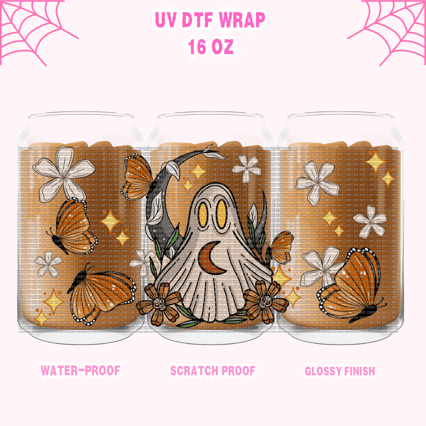 BOHO GHOSTIES- UV DTF