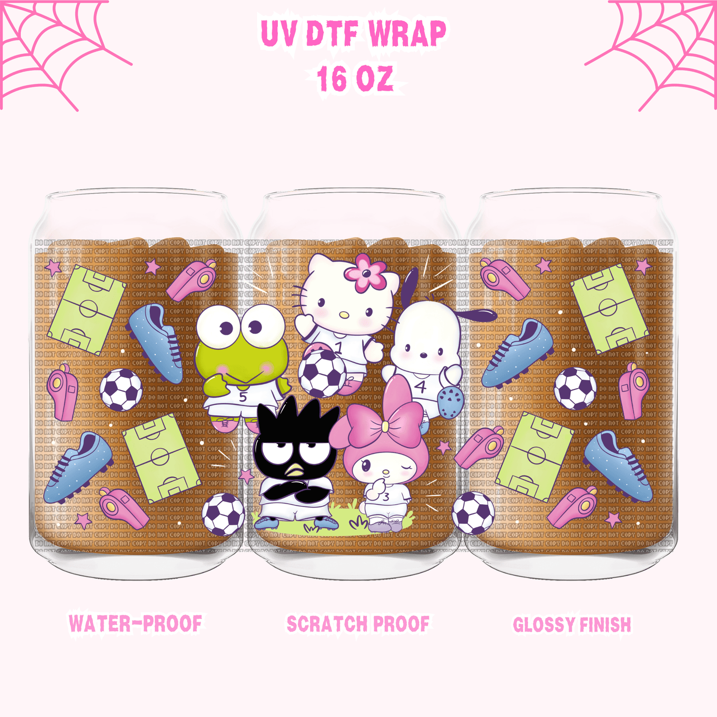 SANRIO SOCCER- UV DTF