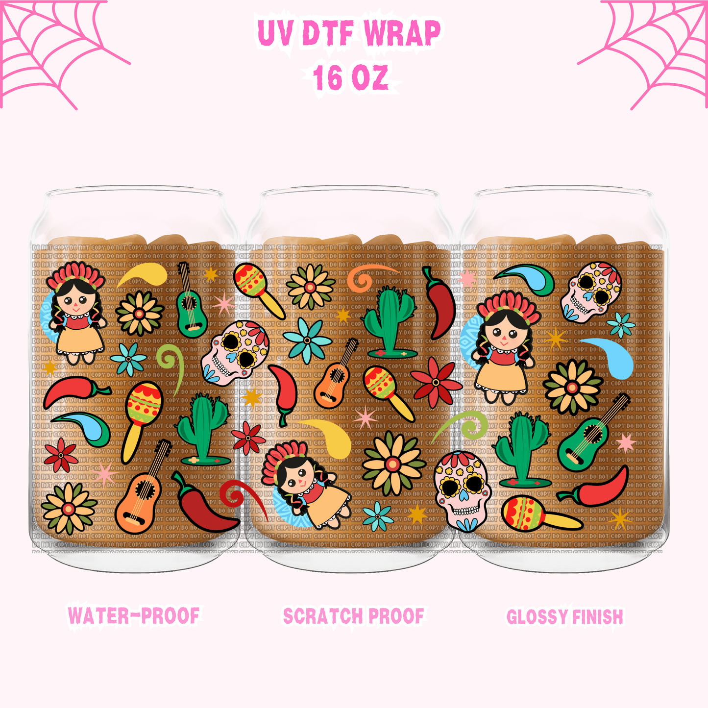 DAY OF THE DEAD - UV DTF